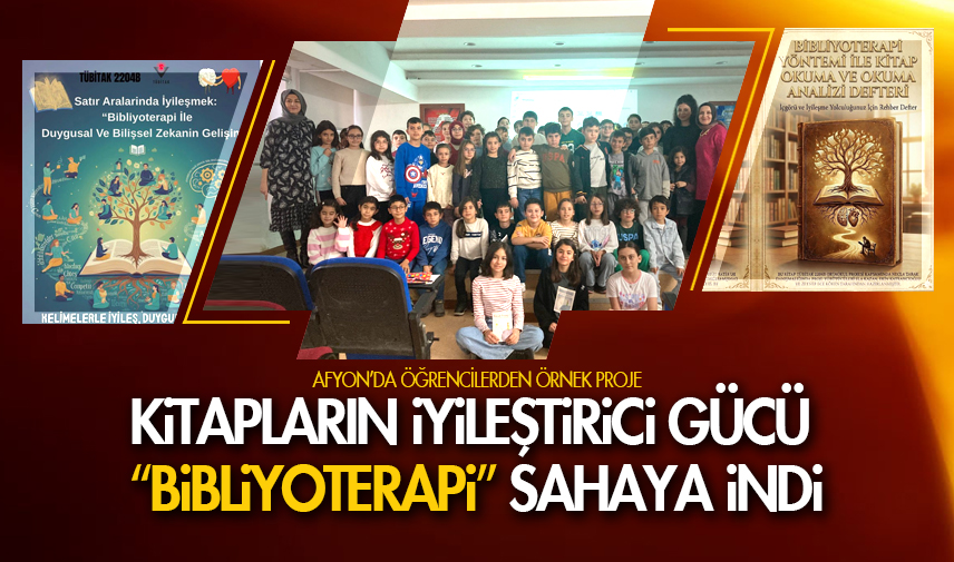 Afyon’da öğrencilerden örnek proje